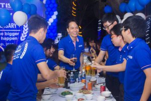 THE 3RD ANNIVERSARY CEREMONY OF ESTABLISHMENT OF VIETIS CORPORATION