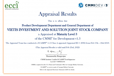 NOTIFICATION OF ACQUISITION OF CMMIDEV/3