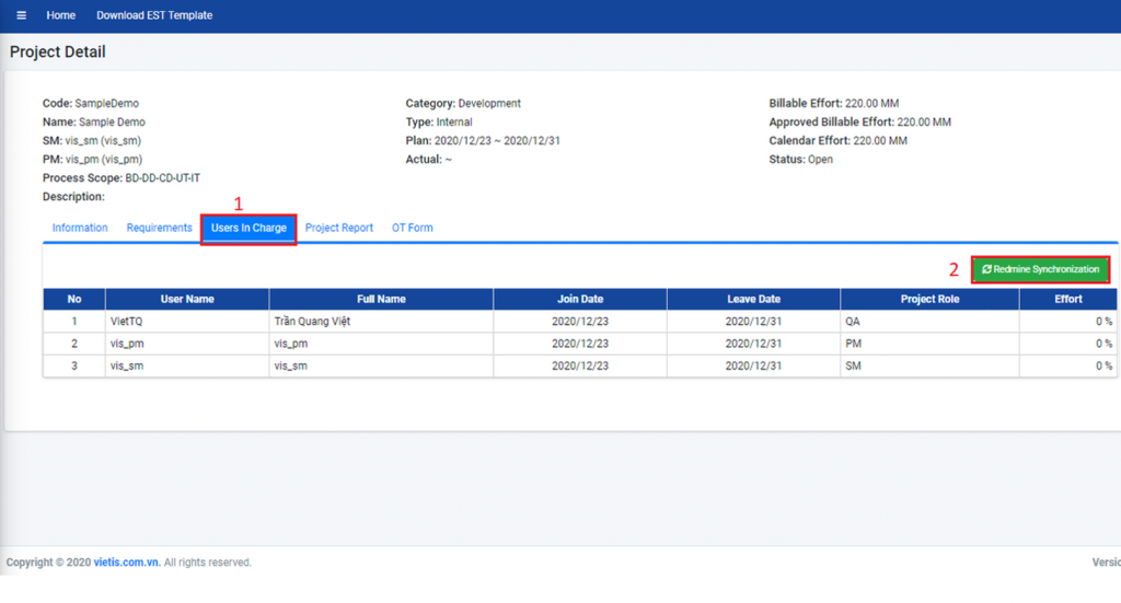 Syncing Redmine members