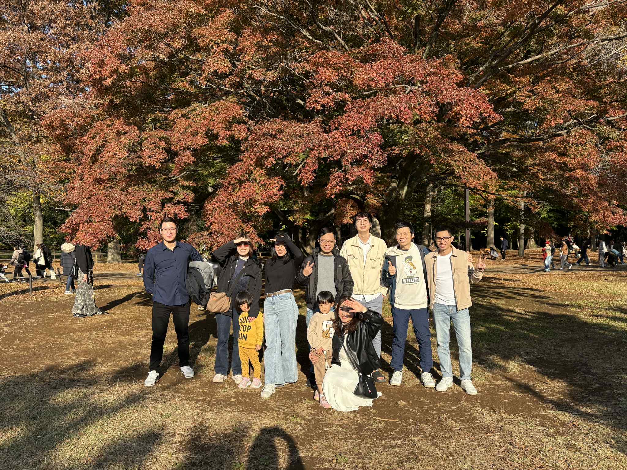 🍂VietIS Solution Enjoys the Full Beauty of Japan’s Autumn at Yoyogi Park